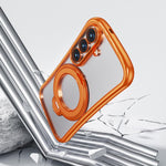 Custodia per telefono con supporto girevole a 360 gradi e placcatura magnetica., For Samsung Galaxy S26+ 5G, For Samsung Galaxy S26 Ultra 5G, For Samsung Galaxy S26 5G