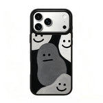 Custodia magnetica in silicone per telefono con stampa colorata, For iPhone 18 Pro Max / 17 Pro Max