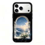 Custodia magnetica in silicone per telefono con stampa colorata, For iPhone 18 Pro / 17 Pro
