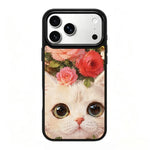 Custodia magnetica in silicone per telefono con stampa colorata, For iPhone 18 Pro / 17 Pro