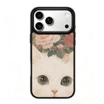 Custodia magnetica in silicone per telefono con stampa colorata, For iPhone 18 Pro / 17 Pro