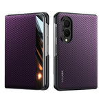 Custodia per telefono in pelle SULADA Kevlar 600D con texture e finestra, ideale per smartphone., For Galaxy Z Fold8 5G, For Galaxy Z Fold8 Ultra 5G