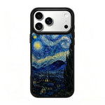 Custodia magnetica in silicone per telefono con stampa colorata, For iPhone 17 Pro