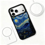 Custodia magnetica in silicone per telefono con stampa colorata, For iPhone 17 Pro