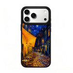 Custodia magnetica in silicone per telefono con stampa colorata, For iPhone 17 Pro