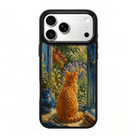 Custodia magnetica in silicone per telefono con stampa colorata, For iPhone 17 Pro