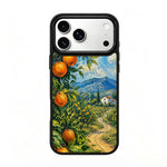 Custodia magnetica in silicone per telefono con stampa colorata, For iPhone 17 Pro