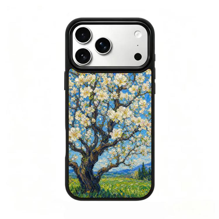 Custodia magnetica in silicone per telefono con stampa colorata, For iPhone 17 Pro