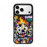 Custodia magnetica in silicone per telefono con stampa colorata, For iPhone 17 Pro