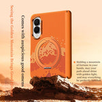 Custodia per telefono SULADA con texture a griglia di pixel in Kevlar e supporto magnetico girevole., For Galaxy Z Fold8 5G, For Galaxy Z Fold8 Ultra 5G, For Galaxy Z Fold7 5G