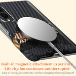 Custodia magnetica per telefono SULADA con texture a griglia di pixel in Kevlar., For Galaxy Z Fold8 5G, For Galaxy Z Fold8 Ultra 5G, For Galaxy Z Fold7 5G