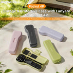 Sunnylife - Protezione per fotocamera gimbal con cordino, custodia protettiva antiurto e scatola di conservazione, For DJI Osmo Pocket 4P