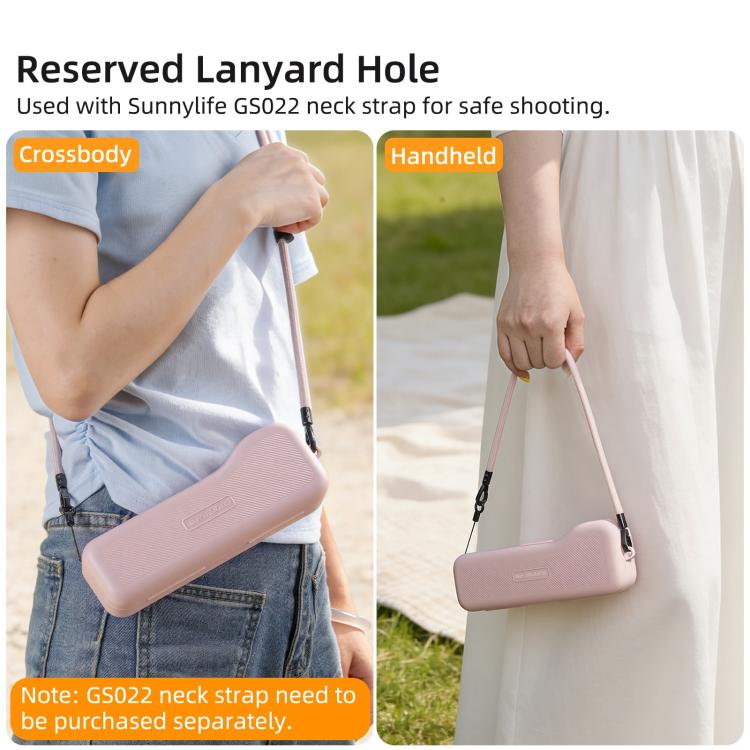 Sunnylife - Protezione per fotocamera gimbal con cordino, custodia protettiva antiurto e scatola di conservazione, For DJI Osmo Pocket 4P