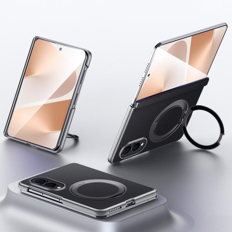 Custodia per telefono SULADA in pelle pieno fiore con supporto magnetico MagSafe., For Galaxy Z Fold8 5G, For Galaxy Z Fold8 Ultra 5G