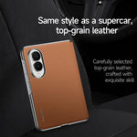 Custodia per telefono SULADA senza cornice, in pelle bovina con strato superiore superiore., For Galaxy Z Fold8 5G, For Galaxy Z Fold8 Ultra 5G