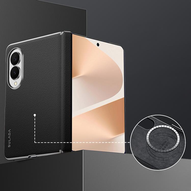 Custodia per telefono SULADA senza cornice, in pelle bovina con strato superiore superiore., For Galaxy Z Fold8 5G, For Galaxy Z Fold8 Ultra 5G