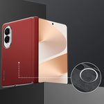 Custodia per telefono SULADA senza cornice, in pelle bovina con strato superiore superiore., For Galaxy Z Fold8 5G, For Galaxy Z Fold8 Ultra 5G