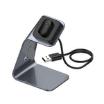 Per Fitbit Inspire / Inspire HR / Ace 2 Supporto caricabatterie universale in lega di alluminio con protezione chip, supporto ricarica rapida, For Fitbit Inspire