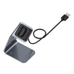 Per Fitbit Inspire / Inspire HR / Ace 2 Supporto caricabatterie universale in lega di alluminio con protezione chip, supporto ricarica rapida, For Fitbit Inspire