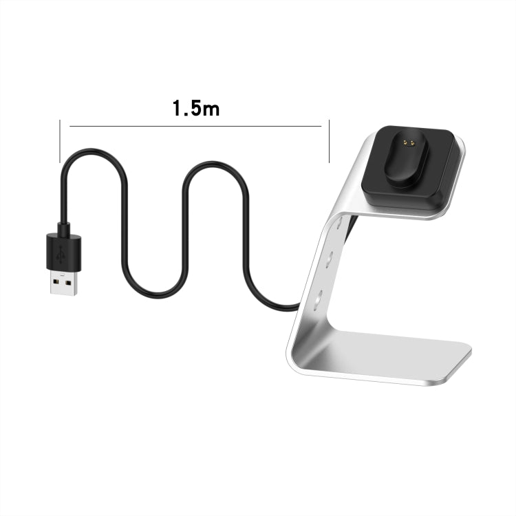 Per Fitbit Inspire / Inspire HR / Ace 2 Supporto caricabatterie universale in lega di alluminio con protezione chip, supporto ricarica rapida, For Fitbit Inspire