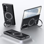 Custodia per telefono SULADA con texture in Kevlar e supporto magnetico MagSafe., For Galaxy Z Fold8 5G, For Galaxy Z Fold8 Ultra 5G