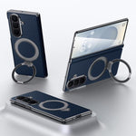 Custodia per telefono SULADA con texture in Kevlar e supporto magnetico MagSafe., For Galaxy Z Fold8 5G, For Galaxy Z Fold8 Ultra 5G