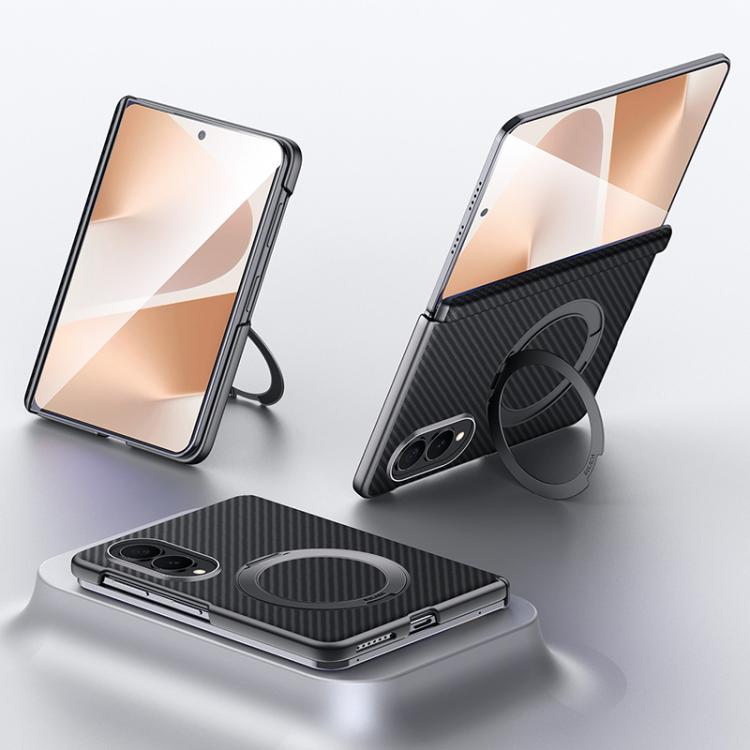 Custodia per telefono SULADA con texture in Kevlar e supporto magnetico MagSafe., For Galaxy Z Fold8 5G, For Galaxy Z Fold8 Ultra 5G
