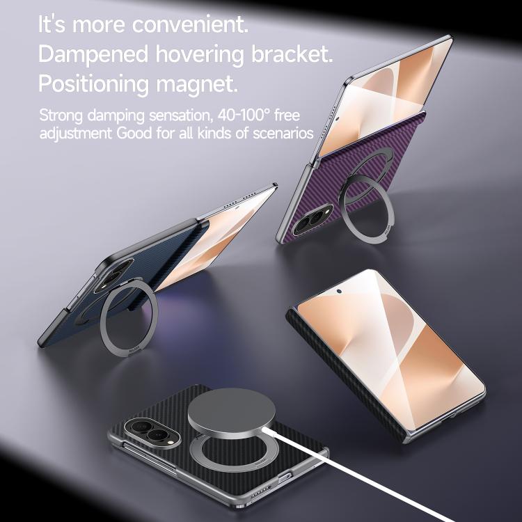 Custodia per telefono SULADA con texture in Kevlar e supporto magnetico MagSafe., For Galaxy Z Fold8 5G, For Galaxy Z Fold8 Ultra 5G