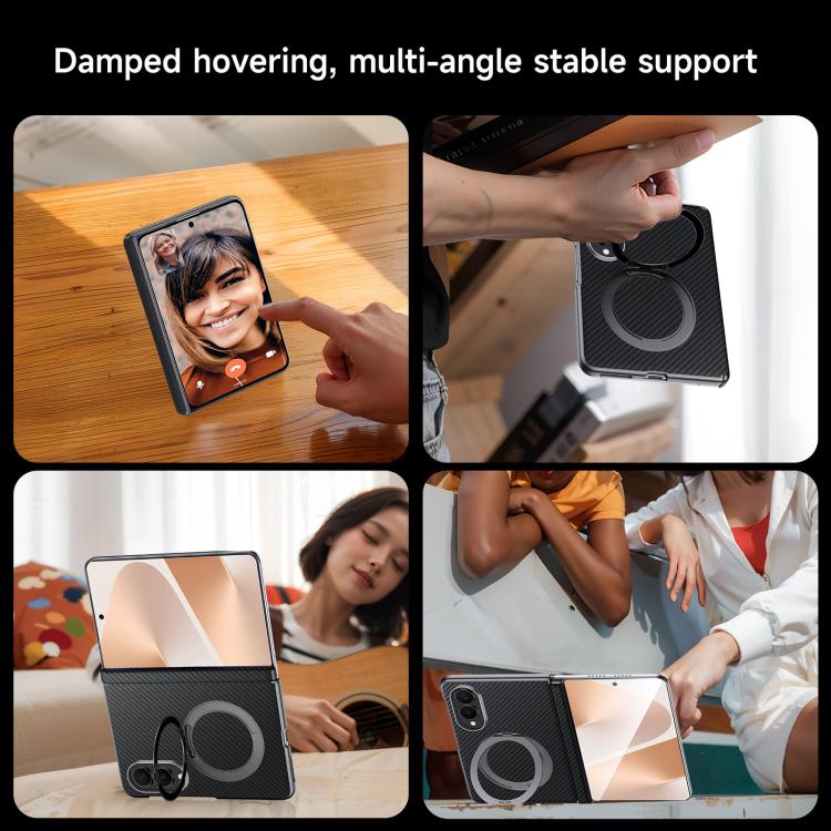 Custodia per telefono SULADA con texture in Kevlar e supporto magnetico MagSafe., For Galaxy Z Fold8 5G, For Galaxy Z Fold8 Ultra 5G