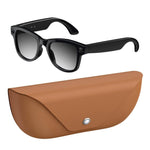 Occhiali intelligenti AI M02X Pro Max con fotocamera HD da 8 MP, registrazione video, trasmissione Wi-Fi e assistente vocale AI., Sunglasses + Anti Blue Light Lens, Gradient Lenses