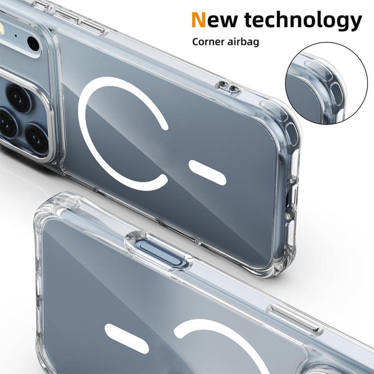 Custodia per telefono ibrida in PC e TPU antiurto con magnete., For iPhone 17 Pro Max, For iPhone 17 Pro, For iPhone 17, For iPhone Air