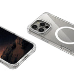 Custodia per telefono ibrida in PC e TPU antiurto con magnete., For iPhone 16 Pro Max, For iPhone 16 Pro, For iPhone 16 Plus, For iPhone 16