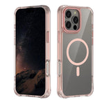 Custodia per telefono ibrida in PC e TPU antiurto con magnete., For iPhone 16 Pro Max, For iPhone 16 Pro, For iPhone 16 Plus, For iPhone 16