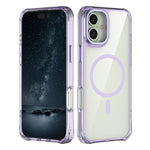 Custodia per telefono ibrida in PC e TPU antiurto con magnete., For iPhone 16 Pro Max, For iPhone 16 Pro, For iPhone 16 Plus, For iPhone 16