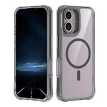 Custodia per telefono ibrida in PC e TPU antiurto con magnete., For iPhone 16 Pro Max, For iPhone 16 Pro, For iPhone 16 Plus, For iPhone 16
