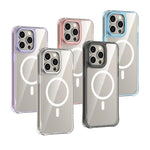 Custodia per telefono ibrida in PC e TPU antiurto con magnete., For iPhone 15 Pro Max, For iPhone 15 Pro
