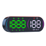 Display GPS per auto G26, display head-up con tachimetro e supporto a ventosa, G26