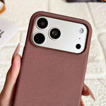 Custodia magnetica per telefono con texture in tessuto tecnico e tracolla., For iPhone 15 Pro Max, For iPhone 15 Pro, For iPhone 15 Plus, For iPhone 15