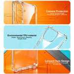 Custodia per telefono Imak antiurto con airbag in TPU, For Galaxy S26 FE 5G