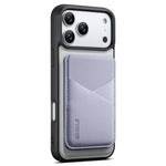 ESEBLE E6 Custodia per telefono con porta carte rimovibile in ecopelle vegana, magnetica e con protezione RFID., For iPhone 17 Pro Max, For iPhone 17 Pro, For iPhone 17, For iPhone Air, For iPhone 16 Pro Max, For iPhone 16 Pro