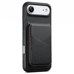 ESEBLE E6 Custodia per telefono con porta carte rimovibile in ecopelle vegana, magnetica e con protezione RFID., For iPhone 17 Pro Max, For iPhone 17 Pro, For iPhone 17, For iPhone Air, For iPhone 16 Pro Max, For iPhone 16 Pro