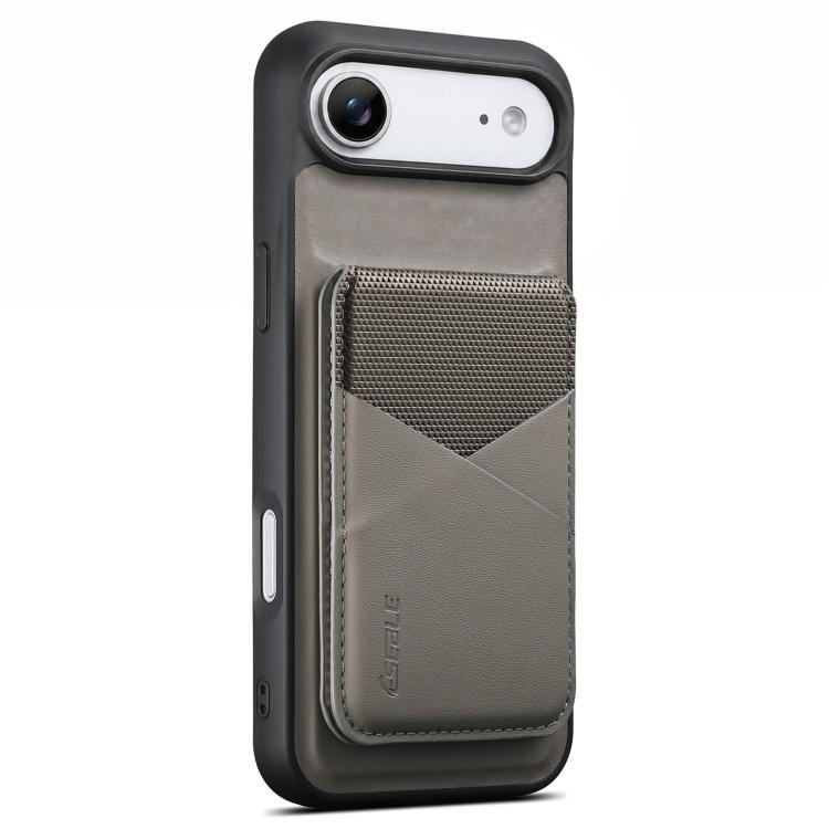 ESEBLE E6 Custodia per telefono con porta carte rimovibile in ecopelle vegana, magnetica e con protezione RFID., For iPhone 17 Pro Max, For iPhone 17 Pro, For iPhone 17, For iPhone Air, For iPhone 16 Pro Max, For iPhone 16 Pro