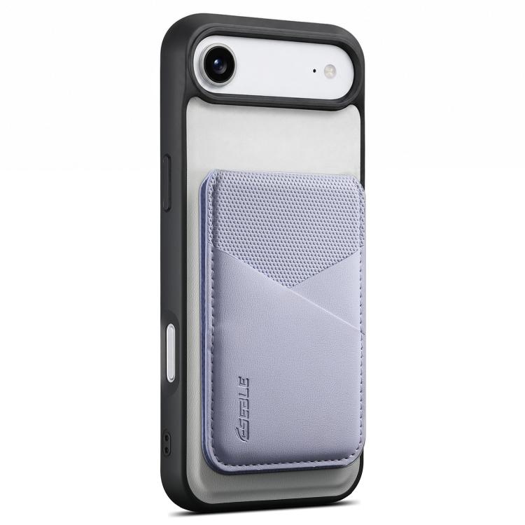 ESEBLE E6 Custodia per telefono con porta carte rimovibile in ecopelle vegana, magnetica e con protezione RFID., For iPhone 17 Pro Max, For iPhone 17 Pro, For iPhone 17, For iPhone Air, For iPhone 16 Pro Max, For iPhone 16 Pro