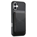ESEBLE E6 Custodia per telefono con porta carte rimovibile in ecopelle vegana, magnetica e con protezione RFID., For iPhone 16 Plus, For iPhone 16, For iPhone 15 Pro Max, For iPhone 15 Pro, For iPhone 15 Plus / 14 Plus, For iPhone 15