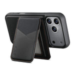 ESEBLE E6 Custodia per telefono con porta carte rimovibile in ecopelle vegana, magnetica e con protezione RFID., For iPhone 16 Plus, For iPhone 16, For iPhone 15 Pro Max, For iPhone 15 Pro, For iPhone 15 Plus / 14 Plus, For iPhone 15