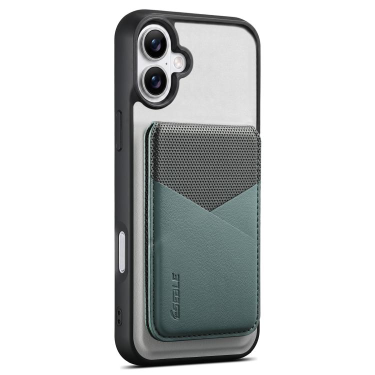 ESEBLE E6 Custodia per telefono con porta carte rimovibile in ecopelle vegana, magnetica e con protezione RFID., For iPhone 16 Plus, For iPhone 16, For iPhone 15 Pro Max, For iPhone 15 Pro, For iPhone 15 Plus / 14 Plus, For iPhone 15