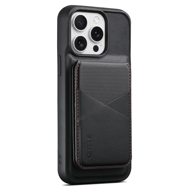 ESEBLE E6 Custodia per telefono con porta carte rimovibile in ecopelle vegana, magnetica e con protezione RFID., For iPhone 14 / 13, For iPhone 14 Pro, For iPhone 14 Pro Max, For iPhone 13 Pro Max, For iPhone 13 Pro