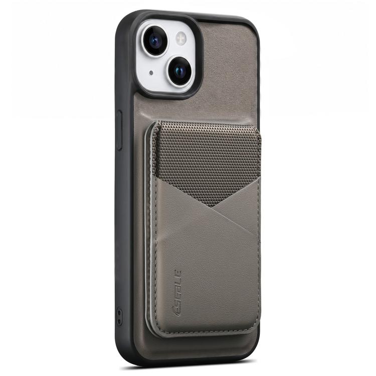 ESEBLE E6 Custodia per telefono con porta carte rimovibile in ecopelle vegana, magnetica e con protezione RFID., For iPhone 14 / 13, For iPhone 14 Pro, For iPhone 14 Pro Max, For iPhone 13 Pro Max, For iPhone 13 Pro