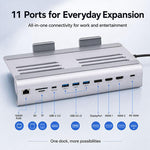 BYL-2601 Supporto multifunzione 11 in 1 per laptop con docking station