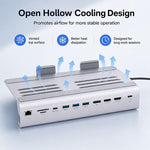 BYL-2601 Supporto multifunzione 11 in 1 per laptop con docking station
